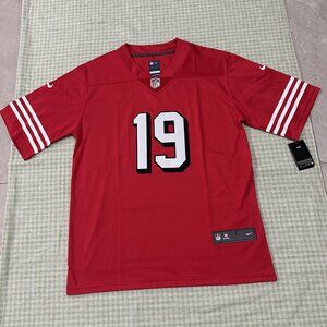 Nfl San Francisco 49ers Deebo Samuel #19 Scarlet Player New Jersey